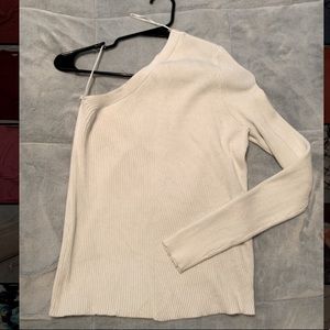 Nine West One-Shoulder Sweater